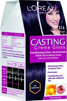 L 'Oreal Paris Casting Creme Gloss Hair Color Plum - 316 L 'Oreal Paris Casting Creme Gloss Hair Color Plum - 316