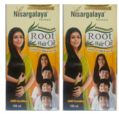 12% OFF on Nisargalaya Herbals Root Hair Oil 12% OFF on Nisargalaya Herbals Root Hair Oil