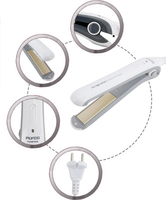 Flyco FH6810IN Hair Straightener (White) 
