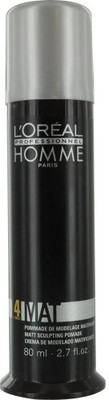 L 'Oreal Paris Homme Mat Matte Sculpting Pomade Hair Styler L 'Oreal Paris Homme Mat Matte Sculpting Pomade Hair Styler