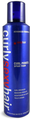 Sexy Curly Sexy Hair Advanced Formula Curl Power Curl Enhancer 8.5-Ounce Hair Styler Sexy Curly Sexy Hair Advanced Formula Curl Power Curl Enhancer 8.5-Ounce Hair Styler