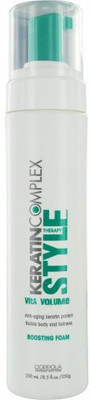 Peter Coppola Keratin Complex Style Therapy Vita Volume Boosting Foam Hair Styler Peter Coppola Keratin Complex Style Therapy Vita Volume Boosting Foam Hair Styler