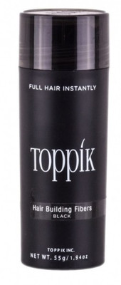 Toppik Building Fibers Black - 55gm Hair Styler Toppik Building Fibers Black - 55gm Hair Styler