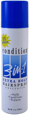 Condition 3-in-1 Aero Hairspray Extra Hold Unscented Hair Styler Condition 3-in-1 Aero Hairspray Extra Hold Unscented Hair Styler