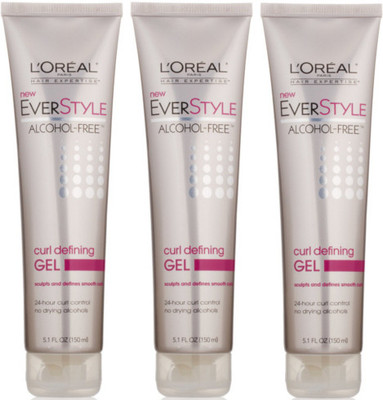 L 'Oreal Paris Everstyle Curl Defining Gel (Pack Of 3) Hair Styler L 'Oreal Paris Everstyle Curl Defining Gel (Pack Of 3) Hair Styler