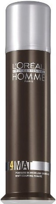 L 'Oreal Paris Homme Mat Matt Sculpting Pomade Hair Styler L 'Oreal Paris Homme Mat Matt Sculpting Pomade Hair Styler