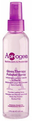 Aphogee Gloss Therapy Polisher Spray Hair Styler Aphogee Gloss Therapy Polisher Spray Hair Styler
