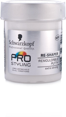 50% OFF on Schwarzkopf Pro Styling Re-Shaper Remouldable Putty Extra Strong Hair Styler
