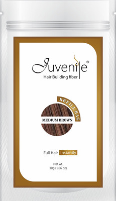 53% OFF on Juvenile Hair Building Fiber Refill Bag Medium Brown