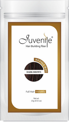57% OFF on Juvenile Hair Building Fiber Refill Bag Dark Brown