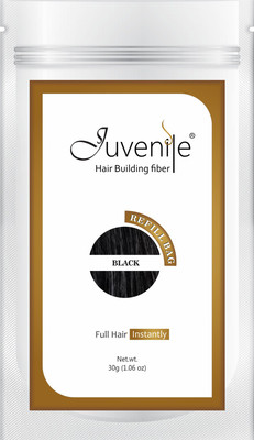 55% OFF on Juvenile Hair Building Fiber Refill Bag Black