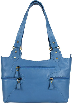 13% OFF on Jharcraft Curved Shoulder Bag Blue 13% OFF on Jharcraft Curved Shoulder Bag Blue