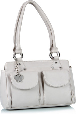 46% OFF on Butterflies Textured Hand Bag Cream 46% OFF on Butterflies Textured Hand Bag Cream