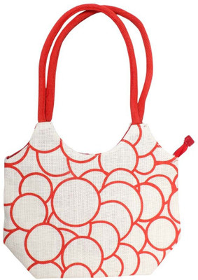 44% OFF on Glitz Round Design Cute Jute Hand Shoulder Bag Red 44% OFF on Glitz Round Design Cute Jute Hand Shoulder Bag Red