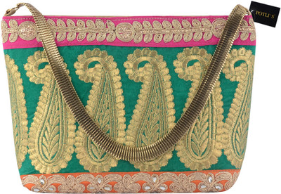 26% OFF on Potlis Designer Hand-held Bag Beige-08 26% OFF on Potlis Designer Hand-held Bag Beige-08