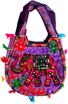 50% OFF on Pulpypapaya Floral Handwork Cotton Shoulder Bag Multicolor 50% OFF on Pulpypapaya Floral Handwork Cotton Shoulder Bag Multicolor