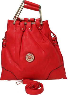 46% OFF on Classique Designer Hand-held Bag Red 46% OFF on Classique Designer Hand-held Bag Red