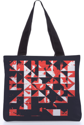 30% OFF on Snoogg Multicolor Abstract Tote Multicolor