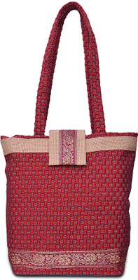 67% OFF on Arshia Red Jute Hand Bag Red 67% OFF on Arshia Red Jute Hand Bag Red
