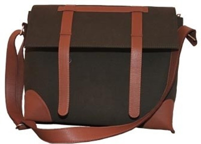 Lupine Greenbet Hand Bag Green::Brown Lupine Greenbet Hand Bag Green::Brown