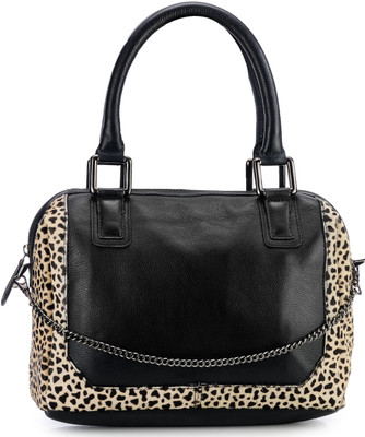 58% OFF on Phive Rivers Genuine Leather - ANTHURIUM_PR871 Hand-held Bag Black