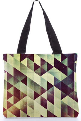 30% OFF on Snoogg Multicolor Abstract Tote Multicolor