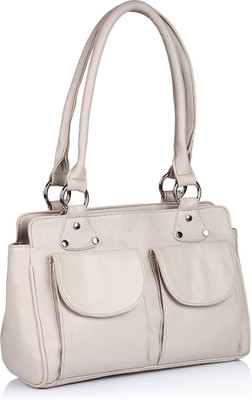 35% OFF on Butterflies Trendy Hand-held Bag White 35% OFF on Butterflies Trendy Hand-held Bag White