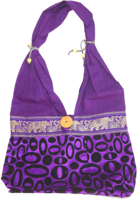 16% OFF on Damask Fashion Jaipuri Print Shoulder Bag Purplle