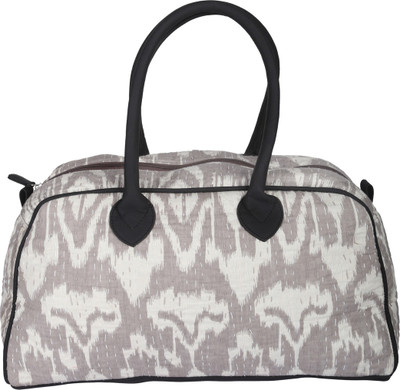 55% OFF on Rajrang Kantha Work Hand-held Bag White-04