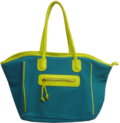 Bags Unlimited Trendy Shopping Shoulder Bag Blue Bags Unlimited Trendy Shopping Shoulder Bag Blue