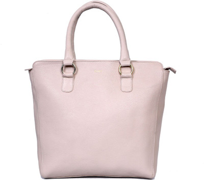 56% OFF on Taws Spendthrift Leather Hand-held Bag White