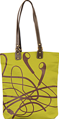 29% OFF on Greenobag Canvas Earphones Tote Green