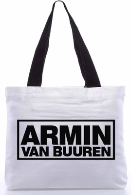 30% OFF on Snoogg Canvas Design Teenager Tote White