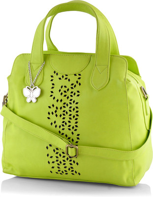 35% OFF on Butterflies Trendy Hand-held Bag Green