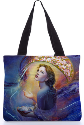 30% OFF on Snoogg Canvas Design Angle Tote Multicolor 30% OFF on Snoogg Canvas Design Angle Tote Multicolor