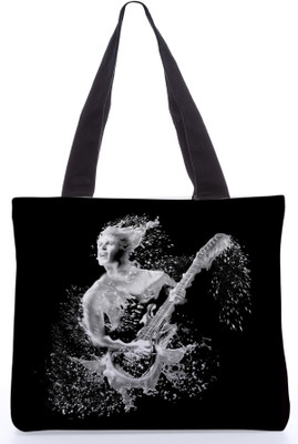 17% OFF on Rebel Music Fever Tote Multi-color 17% OFF on Rebel Music Fever Tote Multi-color