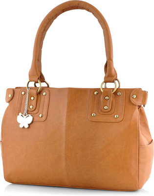 46% OFF on Butterflies Trendy Hand-held Bag Tan
