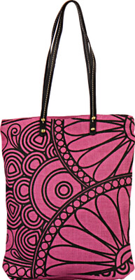 30% OFF on Greenobag Jute Ethnic Flower Tote Dark Pink 30% OFF on Greenobag Jute Ethnic Flower Tote Dark Pink
