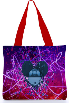 46% OFF on Snoogg Canvas Design Deadmau5 spring Shoulder Bag Multicolor
