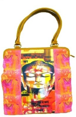 33% OFF on Craftstages Digital Print Hand-held Bag Yellow 33% OFF on Craftstages Digital Print Hand-held Bag Yellow