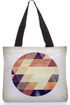 30% OFF on Snoogg Multicolor Abstract Tote Multicolor