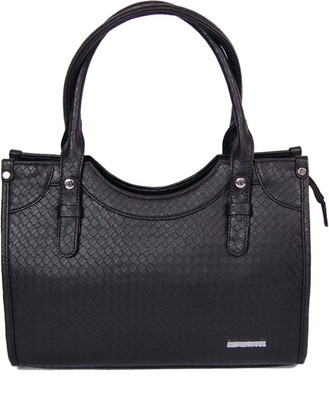63% OFF on Womaniya Signature Hand-held Bag Black 63% OFF on Womaniya Signature Hand-held Bag Black