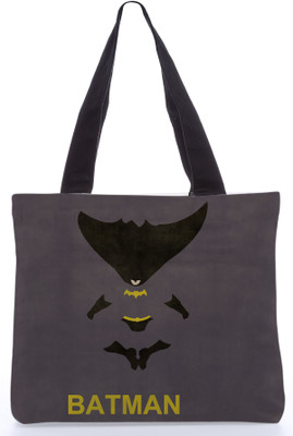 40% OFF on Snoogg Canvas Design Batman Funny Pose Shoulder Bag Grey
