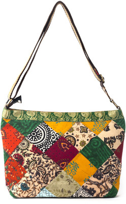 Green The Gap Diamond Sling Bag Multicolor Green The Gap Diamond Sling Bag Multicolor