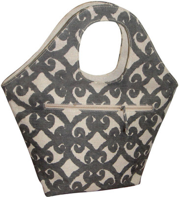 50% OFF on Earthbags Grey Damask Hobo Grey