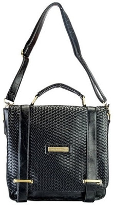 29% OFF on Lino Perros LWHB01524 Shoulder Bag Black