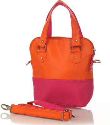 30% OFF on Berrypeckers Small Satchel Hand Bag Orange::Pink 30% OFF on Berrypeckers Small Satchel Hand Bag Orange::Pink