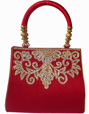 55% OFF on Moksh NX259RD475 Hand-held Bag Red