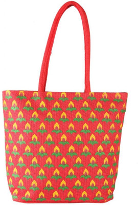 40% OFF on Campus Sutra Eco Friendly Jute Shoulder Bag Red