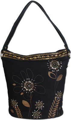 54% OFF on Ivory Tag Camille Printed Shoulder Bag Blue